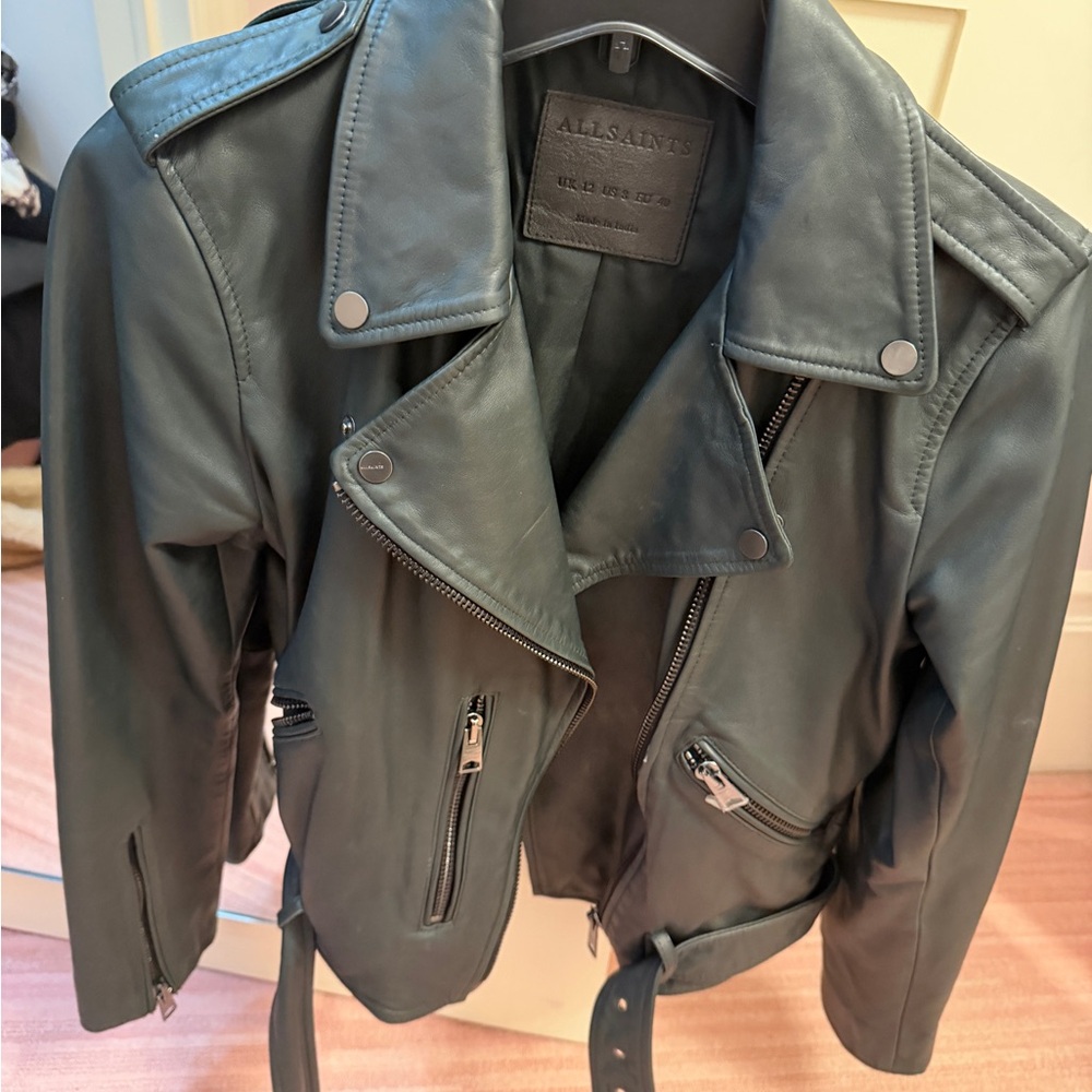 All Saints Balfern Leather Jacket